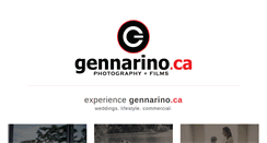 Desktop Screenshot of gennarino.ca